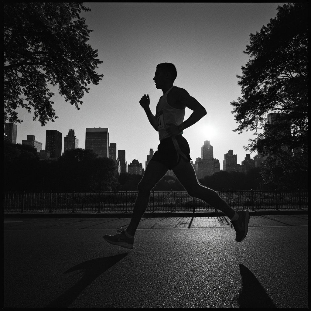Runner in Central Park